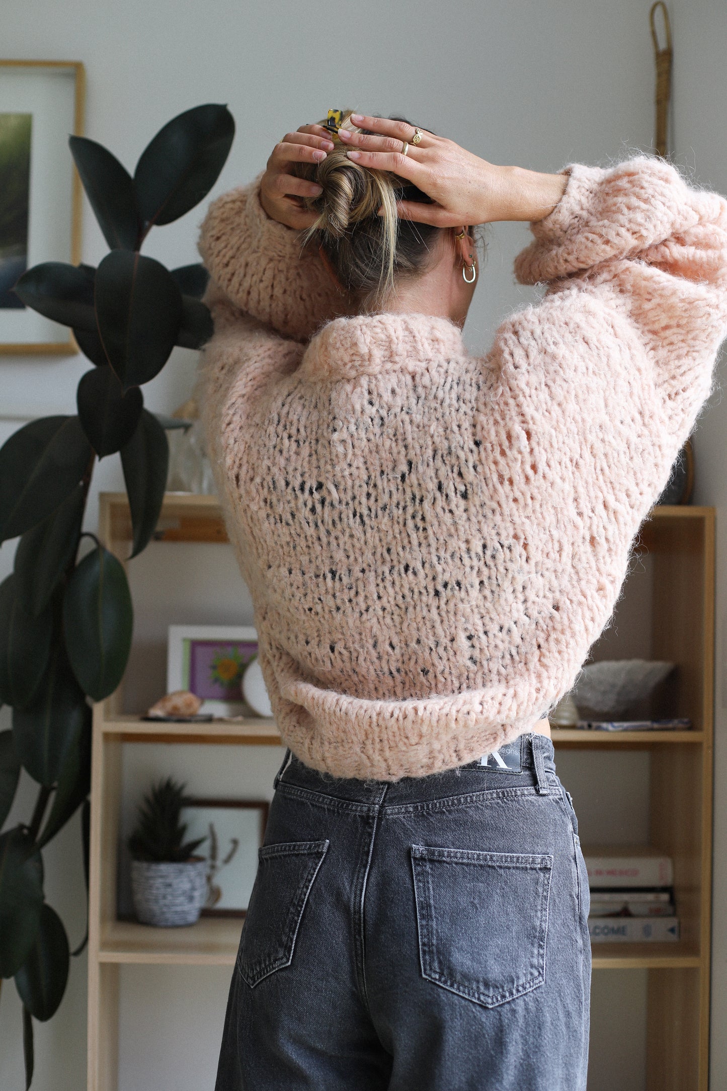 Bubblegum Mohair Sweater
