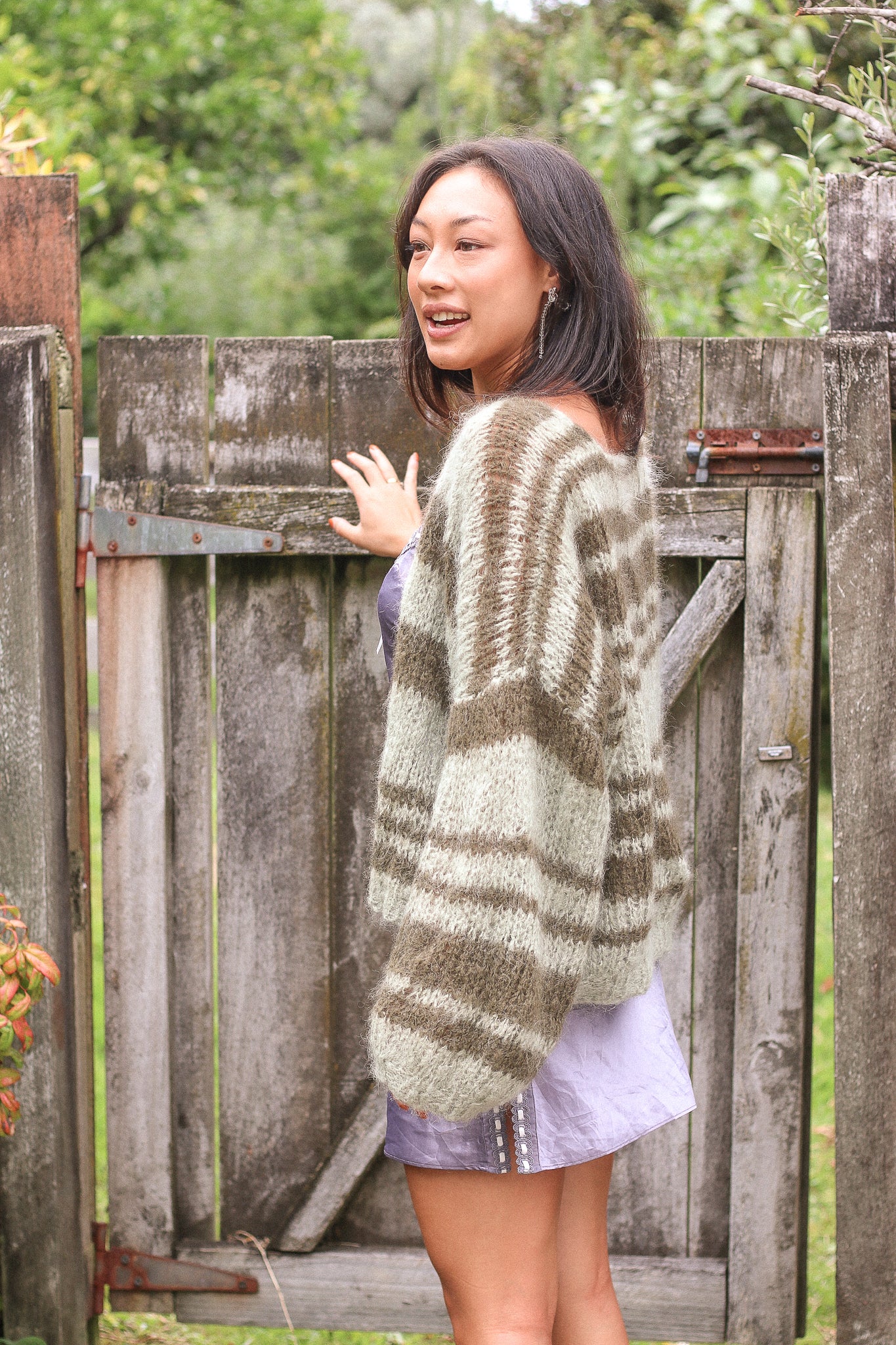 Made To Order / Mohair Cactus Cardigan