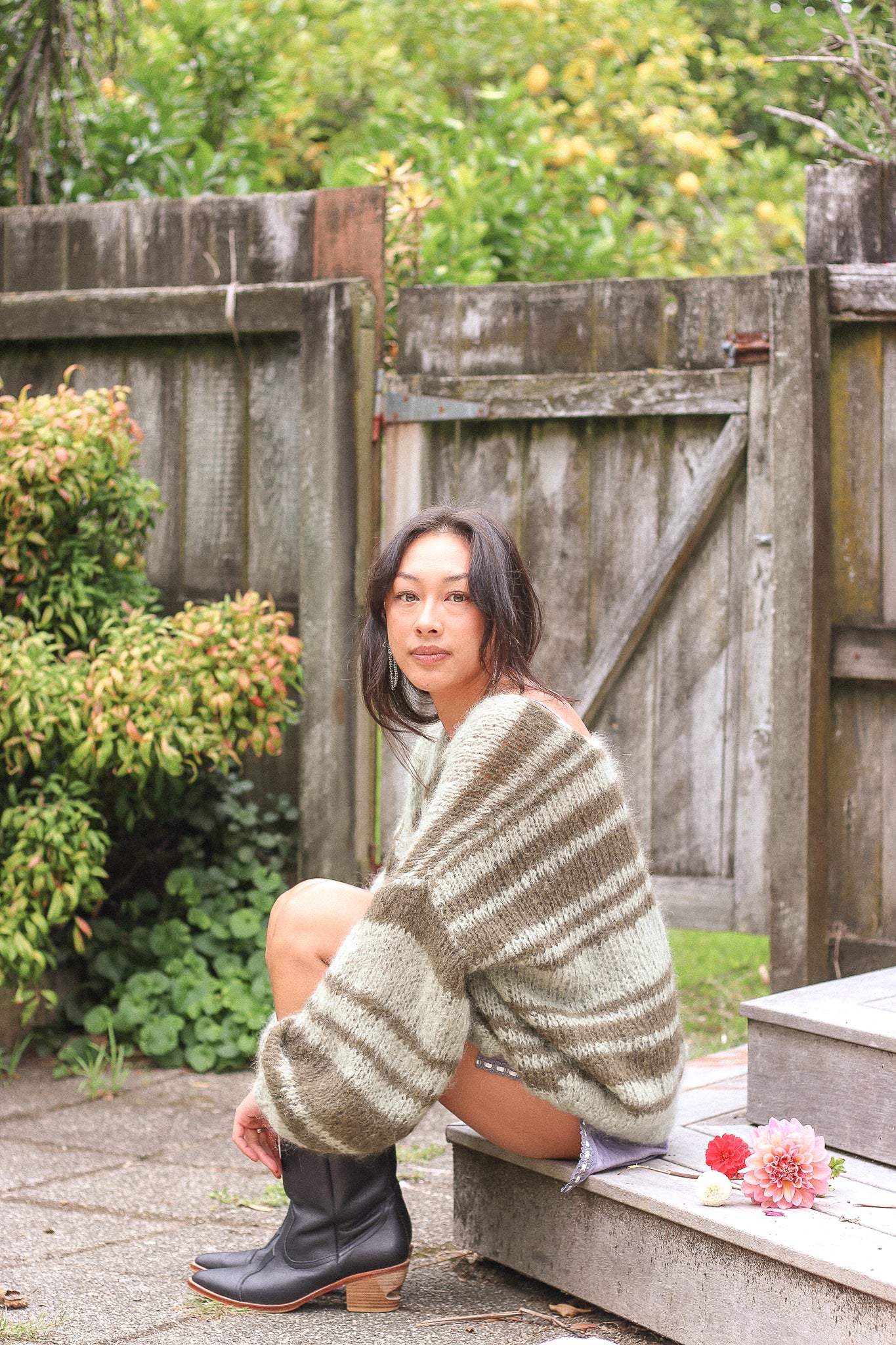 Made To Order / Mohair Cactus Cardigan