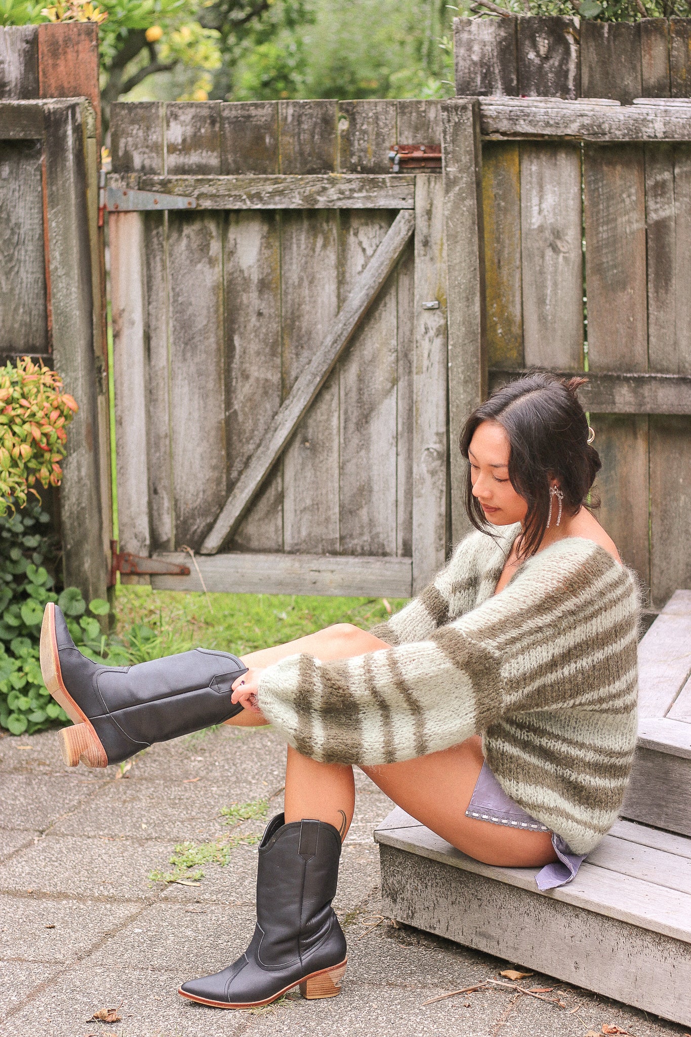 Made To Order / Mohair Cactus Cardigan