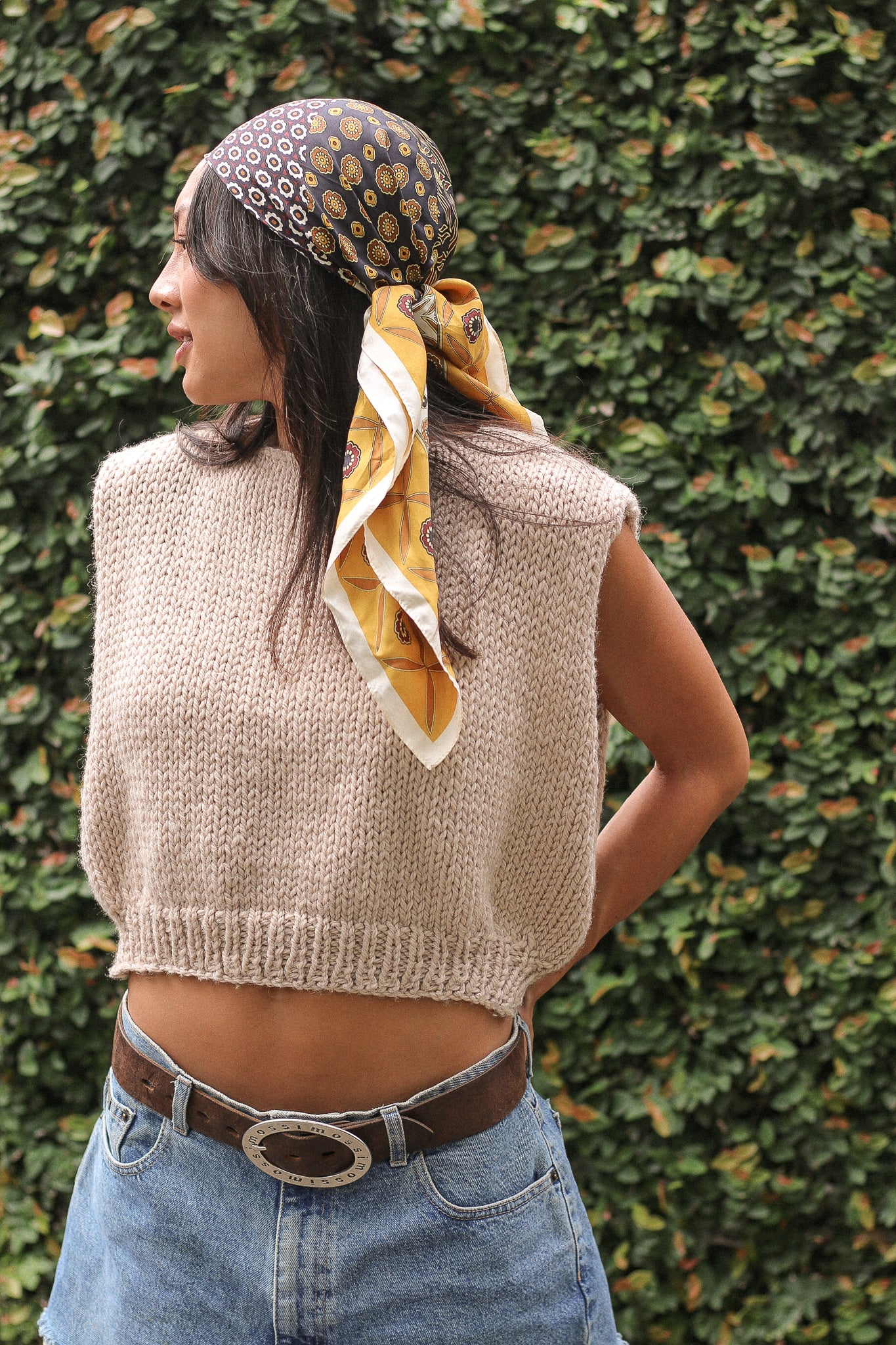 Alpaca / Merino Beige Vest