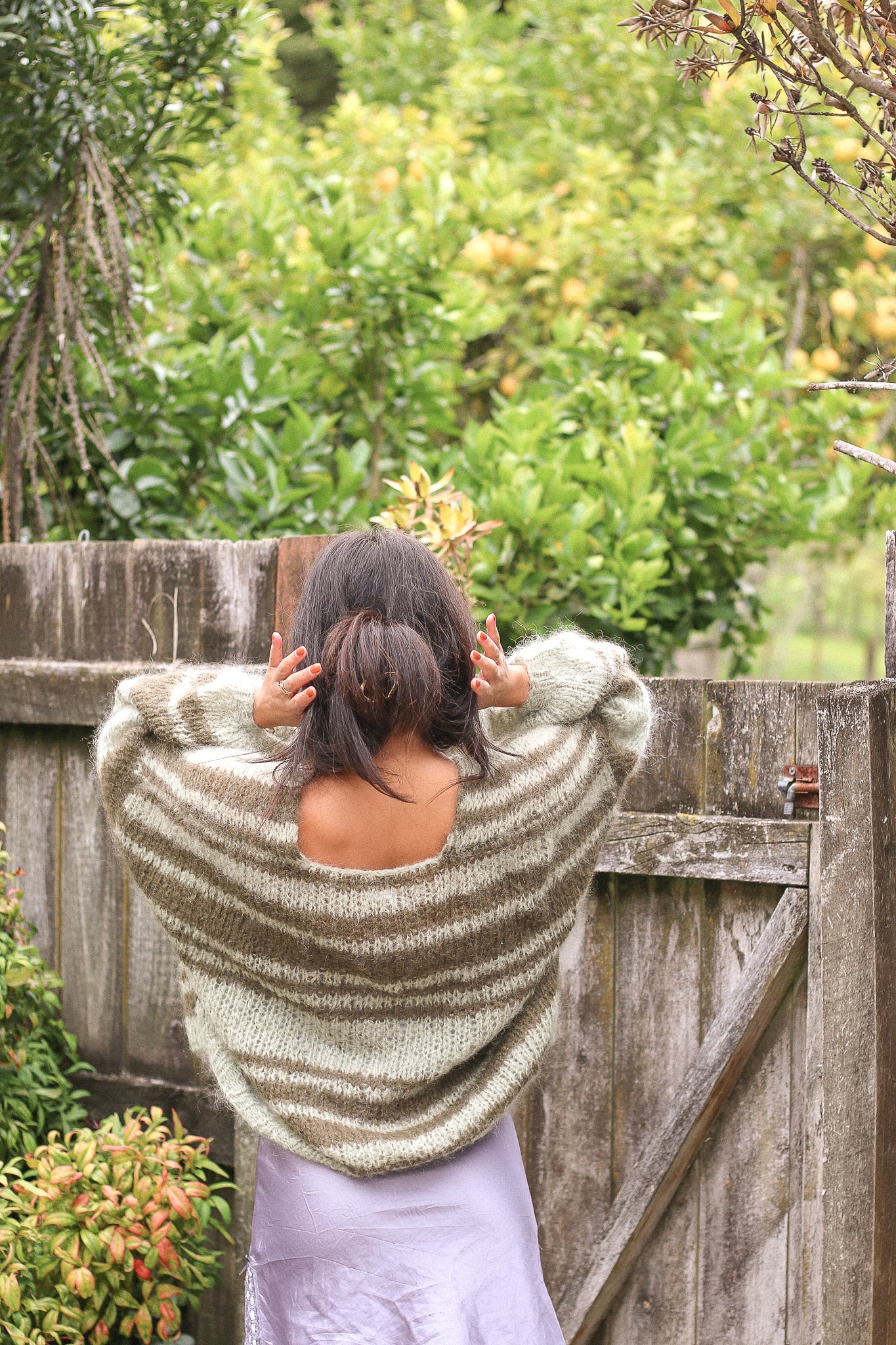 Made To Order / Mohair Cactus Cardigan