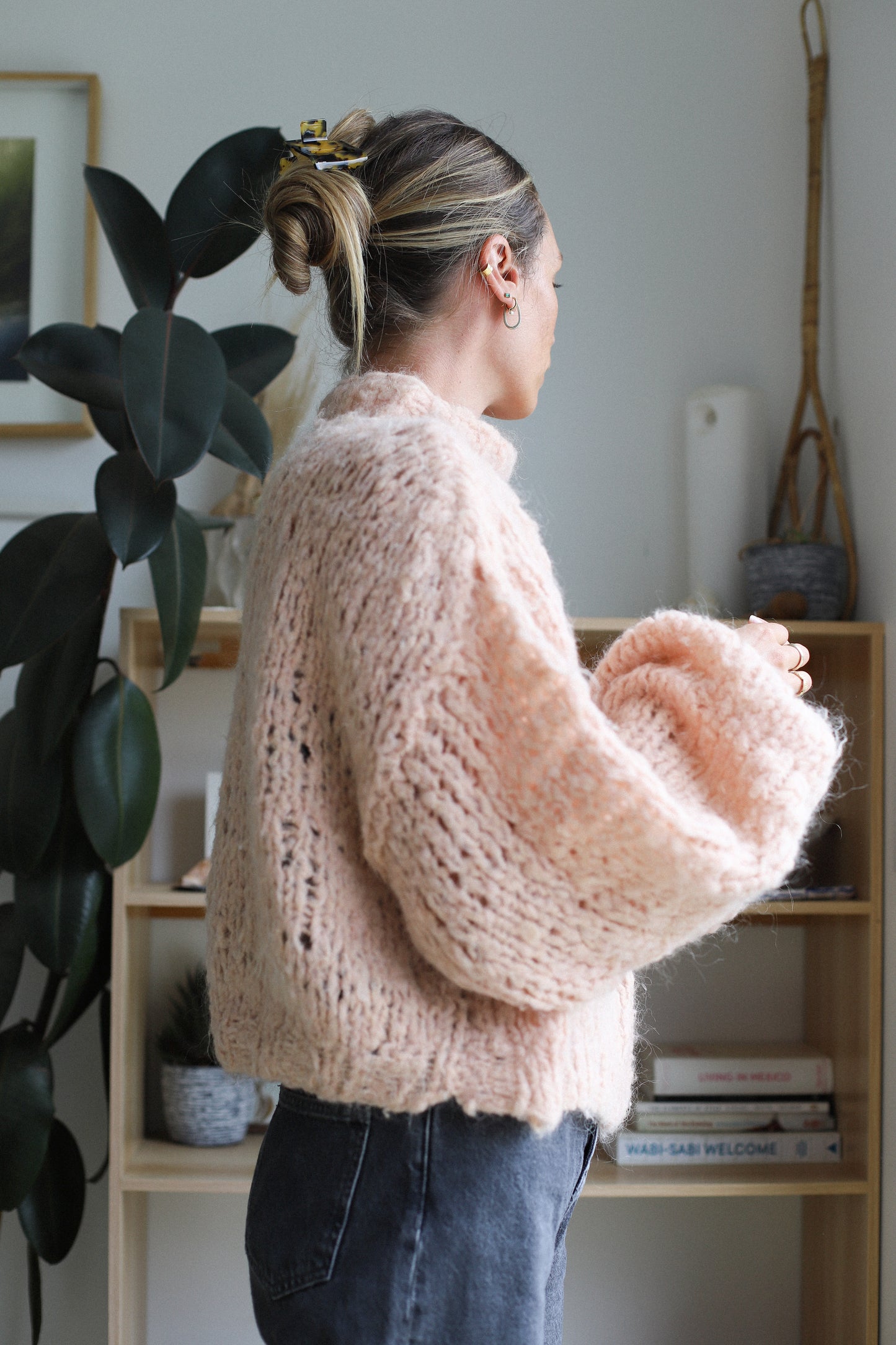 Bubblegum Mohair Sweater