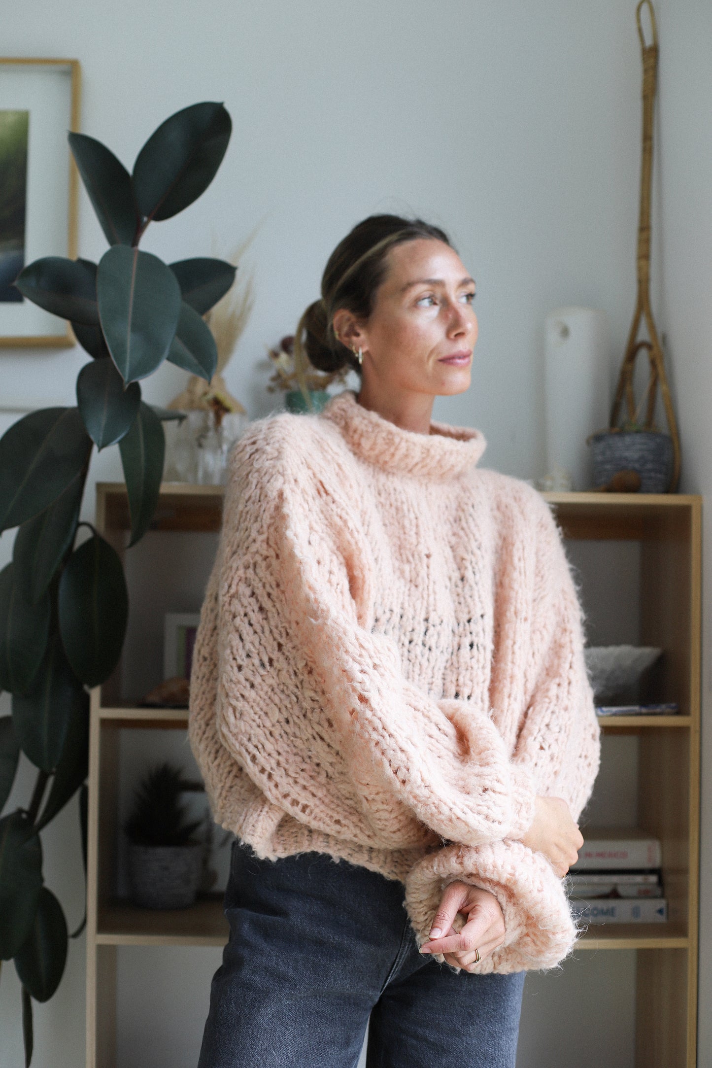 Bubblegum Mohair Sweater