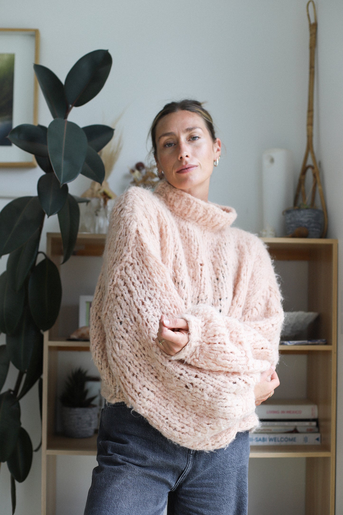 Bubblegum Mohair Sweater