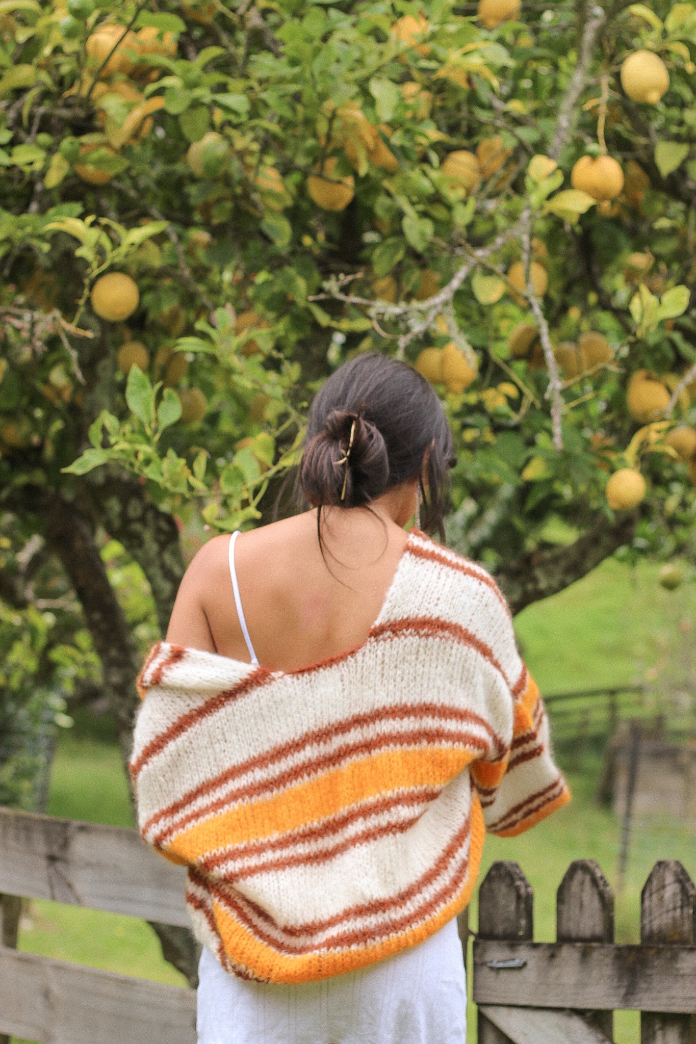 Mohair Tangerine Dream Cardigan