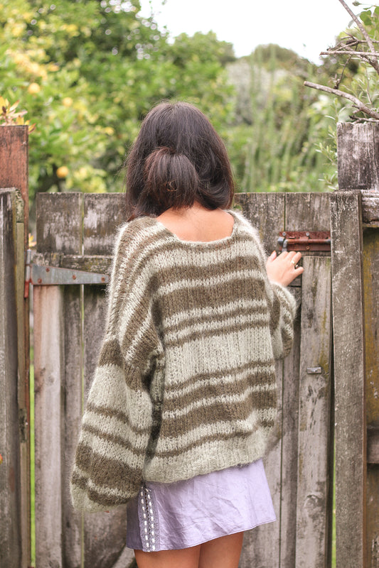 Made To Order / Mohair Cactus Cardigan