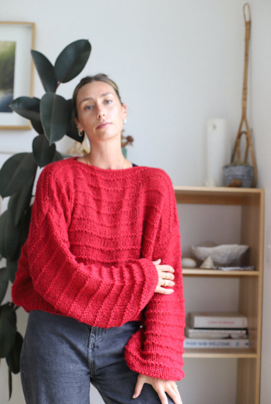 Baby Brushed Alpaca Sweater